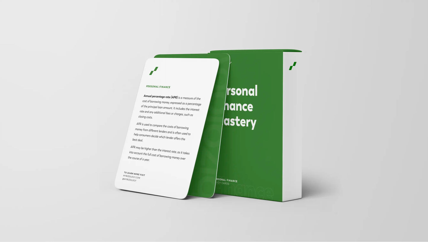 Personal Finance Mastery Card Deck